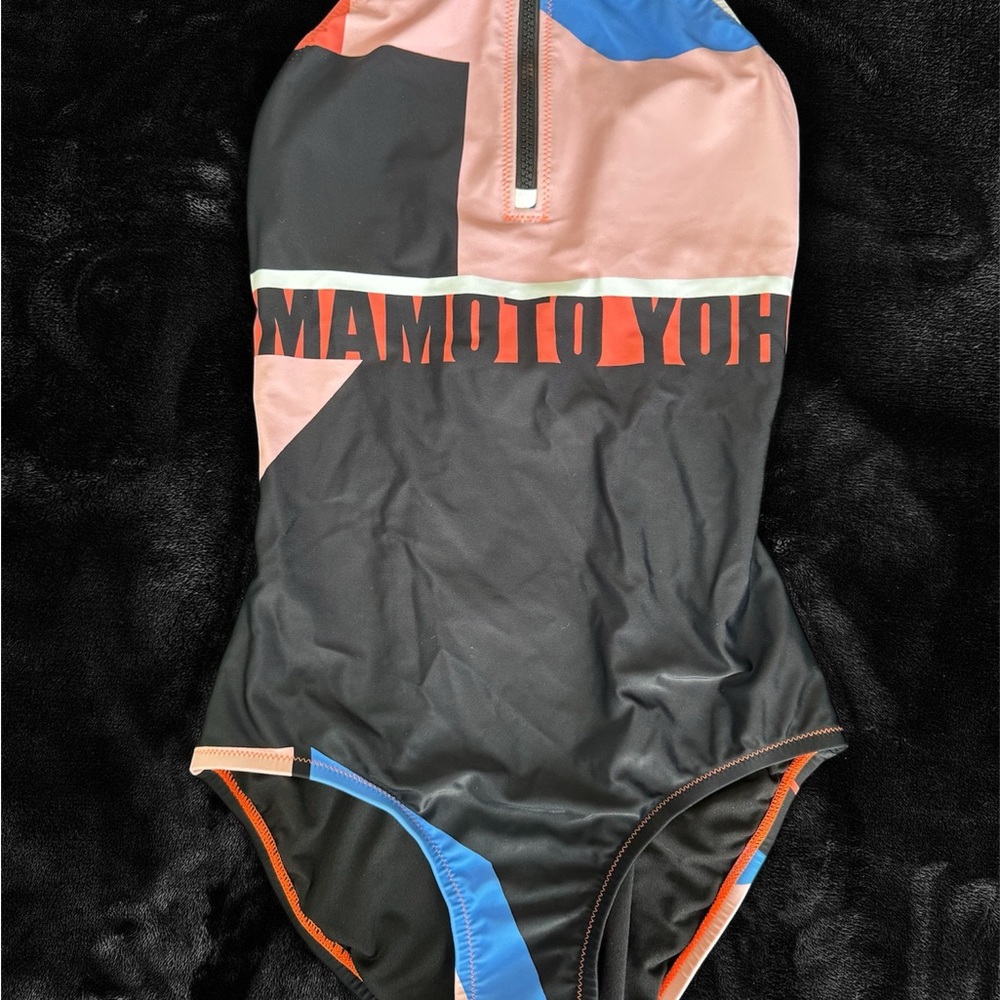 Y-3 Multicolor Graphic Swimsuit